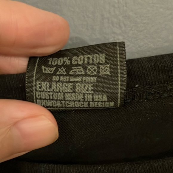 Radiohead Black Graphic T-Shirt authentic W.A.S.T.E. Label - Picture 3 of 7